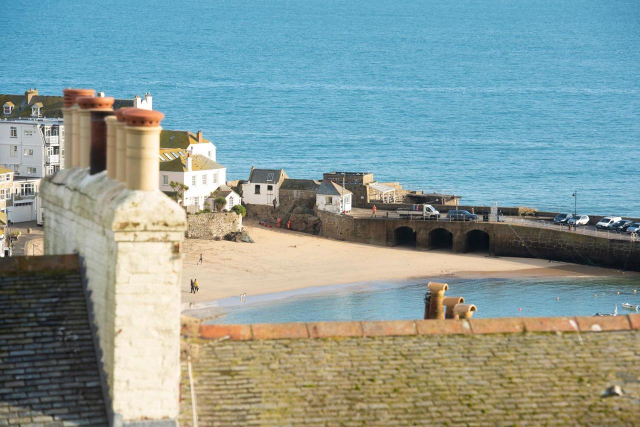 Waves Apartment, St Ives Buitenkant foto
